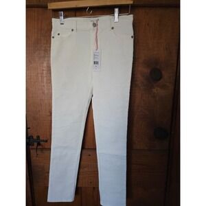 NWT - VINEYARD VINES - Girls Solid Marshmallow 5 Pocket Cord Pant - Size 14